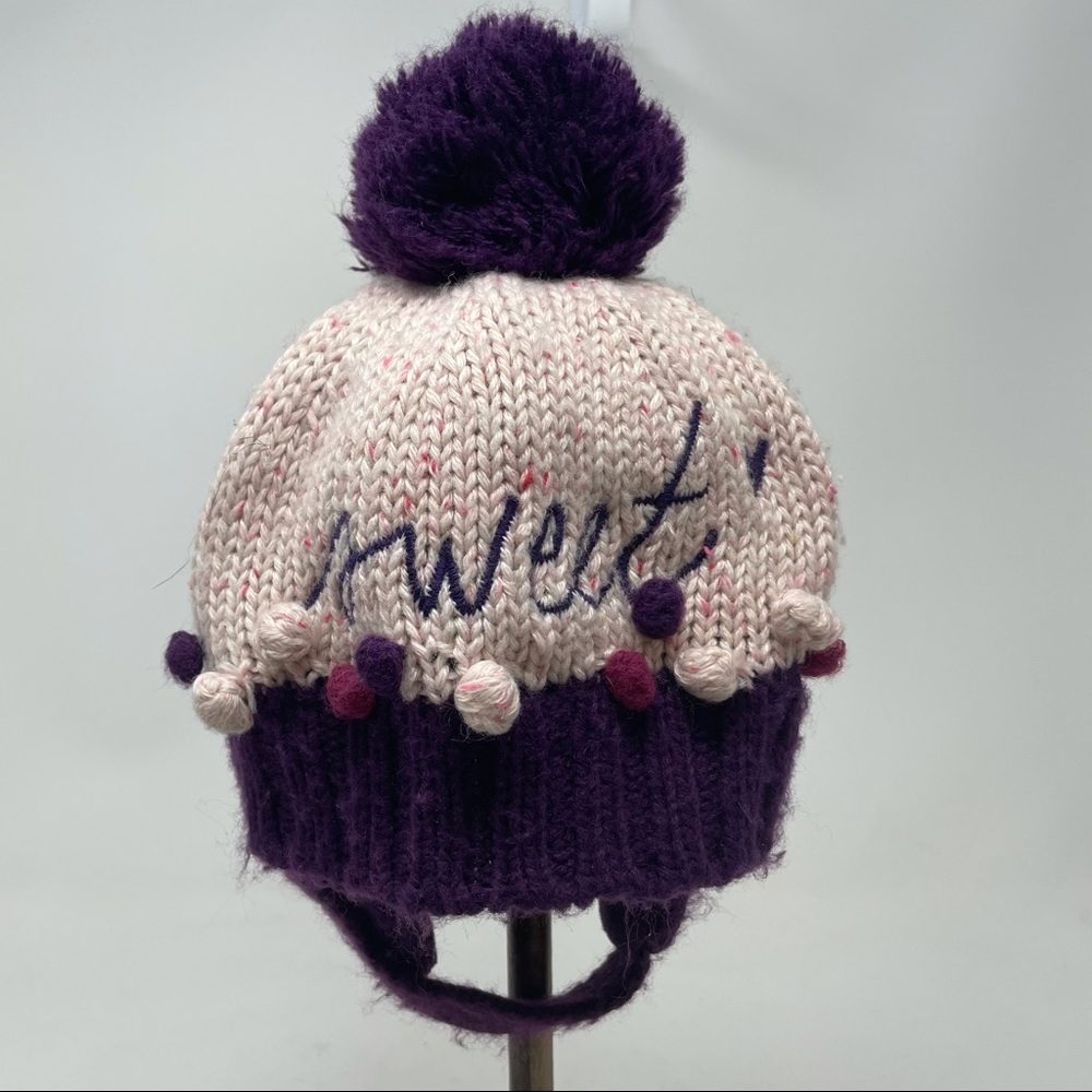 TARGET Infant Pom Pom Beanie with Chin Strap